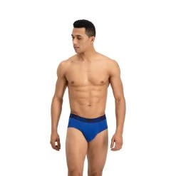 PUMA 2-pack Herenslips Blauw II