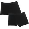 Ten Cate Meisjes Basic 2-pack Boxershorts Zwart