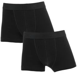 Ten Cate Jongens Basic 2-pack Boxers Zwart