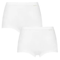 Ten Cate Dames Basics 2-pack Shorts Wit