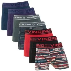 Vingino Jongens 7-pack Boxers Gift Multi