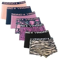 Vingino Meisjes 7-pack Hipsters 7-day Multi