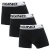Vingino Jongens 3-pack Boxers Basic Zwart