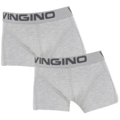Vingino Jongens 2-pack Boxers Grijs
