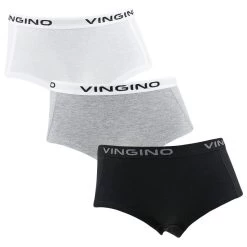 Vingino Meisjes 3-pack Hipsters Basic Multi