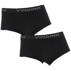 Vingino Meisjes 2-pack Hipsters Zwart