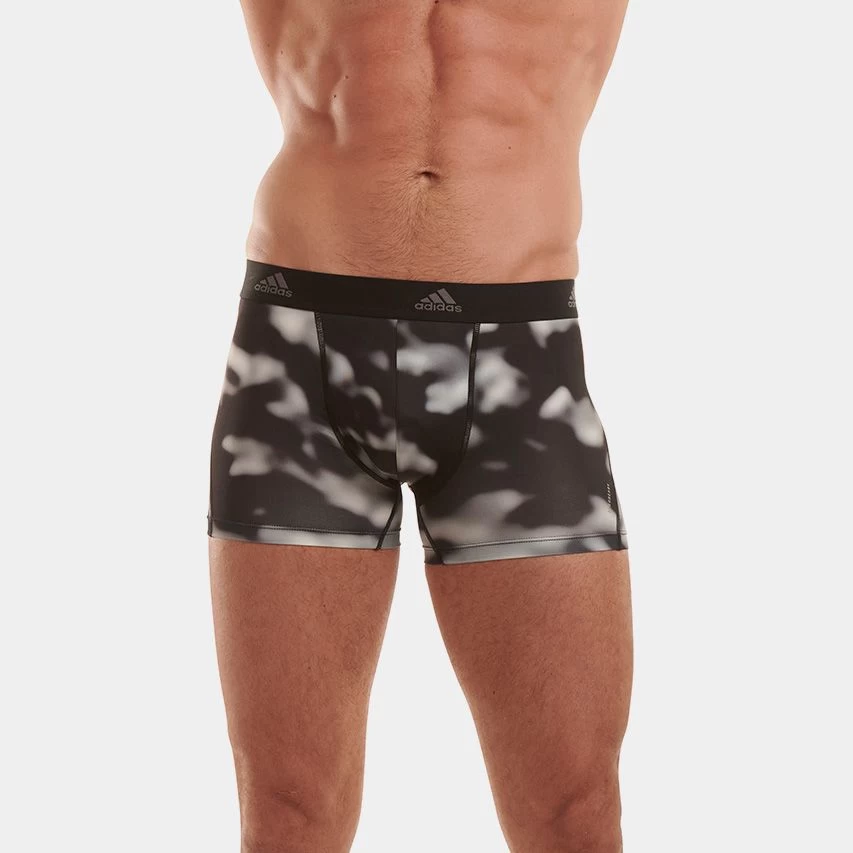 Adidas 3-pack Microfiber Boxers Active Flex Eco Zwart 4 Adidas 3-pack Microfiber Boxers Active Flex Eco Zwart - Afbeelding 2