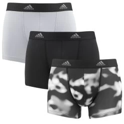 Adidas 3-pack Microfiber Boxers Active Flex Eco Zwart