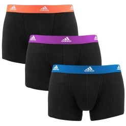Adidas 3-pack Boxers Active Flex Logo Combi Zwart