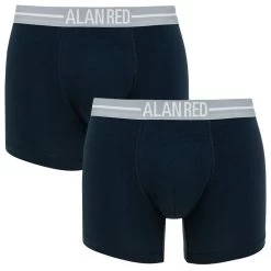 Alan Red 2-pack Boxers Lasting Blauw