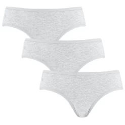 Bamboo Basics Dames 3-pack Hip-slips Mila Grijs