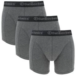Bamboo Basics 3-pack Boxers Rico Grijs
