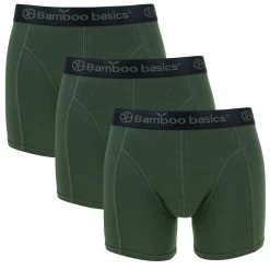 Bamboo Basics 3-pack Boxers Rico Groen