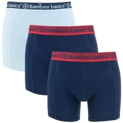 Bamboo Basics 3-pack Boxers Rico Blauw II