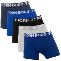 BJØRN BORG Björn Borg Jongens Cotton Stretch 5-pack Boxers Sammy Multi