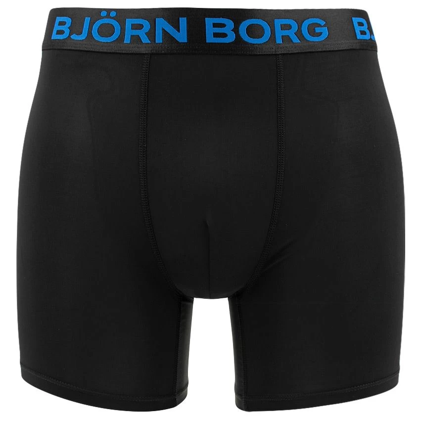 BJØRN BORG Björn Borg Performance 5-pack Boxers Leafs Blauw & Zwart 6 BJØRN BORG Björn Borg Performance 5-pack Boxers Leafs Blauw & Zwart - Afbeelding 4