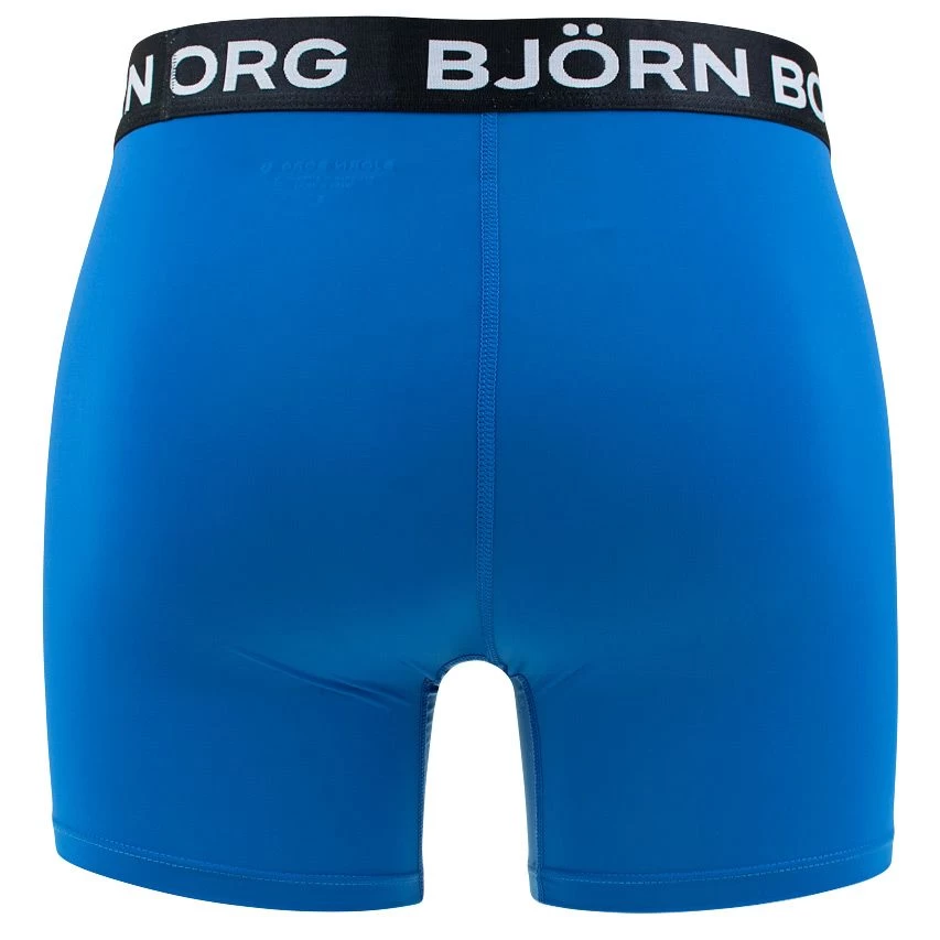 BJØRN BORG Björn Borg Performance 5-pack Boxers Leafs Blauw & Zwart 13 BJØRN BORG Björn Borg Performance 5-pack Boxers Leafs Blauw & Zwart - Afbeelding 11