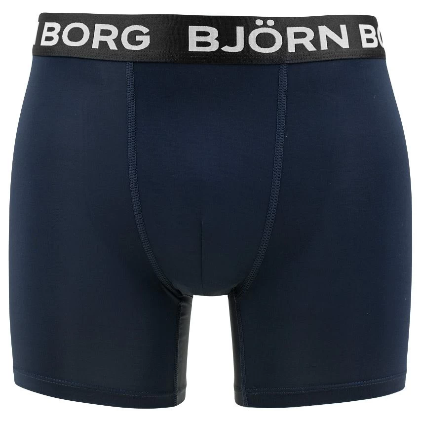 BJØRN BORG Björn Borg Performance 5-pack Boxers Leafs Blauw & Zwart 10 BJØRN BORG Björn Borg Performance 5-pack Boxers Leafs Blauw & Zwart - Afbeelding 8