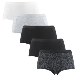 BJØRN BORG Björn Borg Dames Cotton Stretch 5-pack Mini Boxershorts Multi II