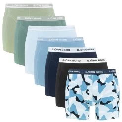 BJØRN BORG Björn Borg Essential 7-pack Nordic Camo Multi