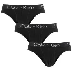 Calvin Klein Modern Structure 3-pack Herenslips Zwart