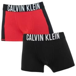 Calvin Klein Jongens Intense Power 2-pack Boxers Block Multi