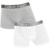 Calvin Klein Jongens 2-pack Boxers Wit & Grijs