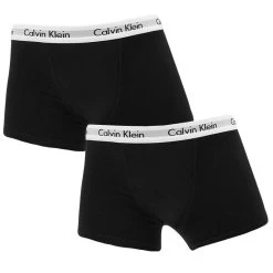 Calvin Klein Jongens 2-pack Boxers Zwart