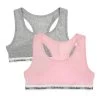 Calvin Klein Meisjes 2-pack Bralettes Roze & Grijs