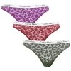 Calvin Klein Dames 3-pack Brazilian Kant Multi II