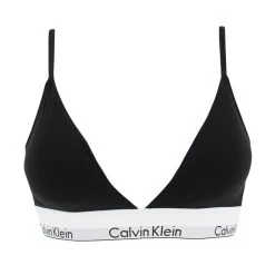Calvin Klein Dames Lightly Lined Triangle Bralette Zwart