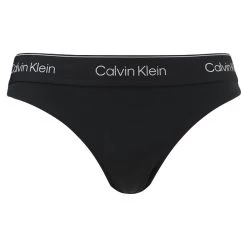 Calvin Klein Dames Modern Performance Microfiber Brazilian Zwart