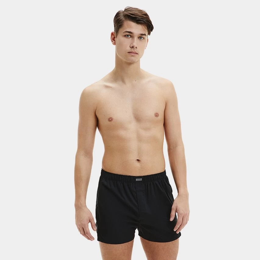 Calvin Klein 3-pack Wijde Boxershorts Stripe / Check Zwart 7 Calvin Klein 3-pack Wijde Boxershorts Stripe / Check Zwart - Afbeelding 5