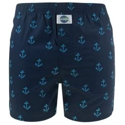 DEAL Wijde Boxershort Anker Blauw