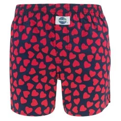 DEAL Wijde Boxershort Hearts Blauw