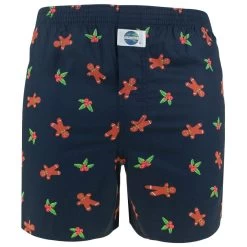 DEAL Wijde Boxershort Gingerbread Blauw