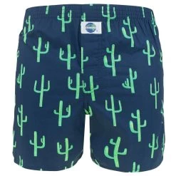 DEAL Wijde Boxershort Cactus Blauw
