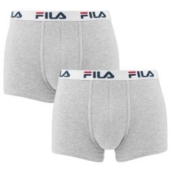 FILA 2-pack Boxers Basic Grijs