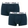 FILA 2-pack Boxers Basic Blauw
