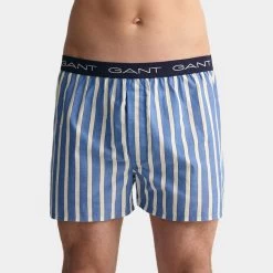 GANT 2-pack Wijde Boxershorts Stripe Multi -Mode lingerie aHR0cHM6Ly93d3cuYm94ZXJzLm5sL21lZGlhL2NhdGFsb2cvcHJvZHVjdC9nL2EvZ2FudF85MDIzMTIwMTktNDcxXzJfbW9kZWxfdm9vcmthbnQuanBnP3N0b3JlPWJveGVyc19ubCZpbWFnZS10eXBlPWltYWdl