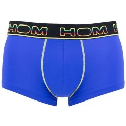 HOM Microfiber Boxer Rainbow Sport Blauw
