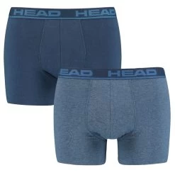 HEAD 2-pack Boxers Basic II Blauw II