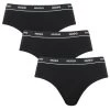 Hugo Boss Dames 3-pack HUGO Hipsters Zwart