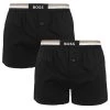 Hugo Boss BOSS 2-pack Wijde Boxershorts Signature Stripe Zwart