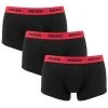 Hugo Boss HUGO 3-pack Boxer Trunks Basic Logo Combi Zwart