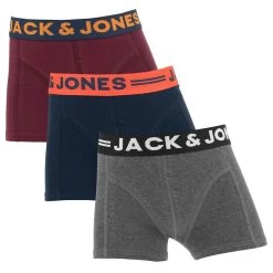 Jack & Jones Jongens 3-pack Boxers Lichfield Multi