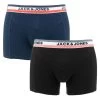 Jack & Jones 2-pack Boxers New Waistband Blauw