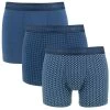JBS 3-pack Bamboe Boxers Print Blauw