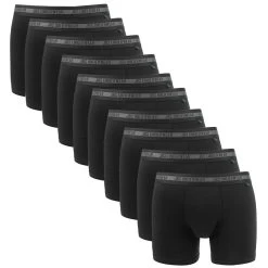 JBS 10-pack Bamboe Boxers Zwart