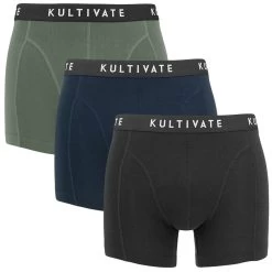 Kultivate 3-pack Boxers Basic Multi